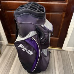 PING SERENE 14 COMPARTMENT LADIES GOLF CART BAG