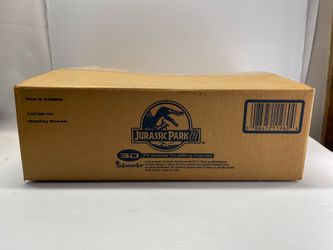 Jurassic Park 3 3D Premium Trading Cards Vendor Complete Box Holy Grail InkWorks
