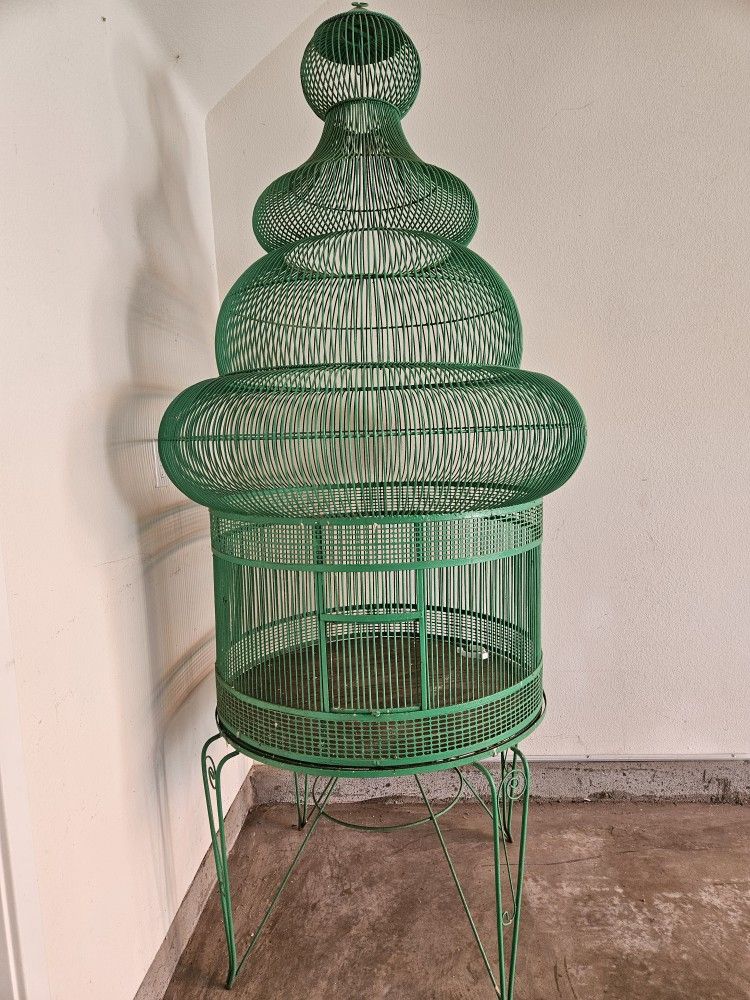 Antique Large Bird Cage