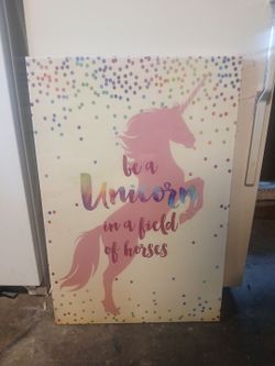 Unicorn canvas