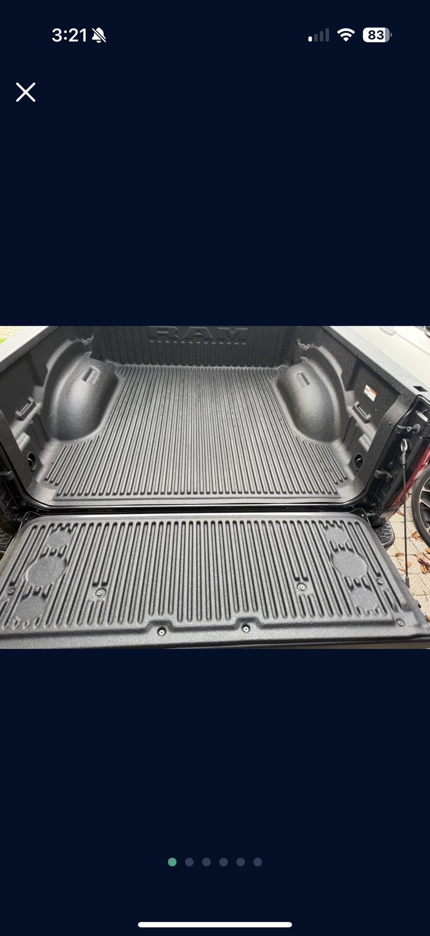 Ram 1500 Bed Liner (short)