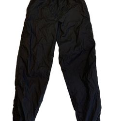 Nike Vintage Men’s Black Track Pants Medium