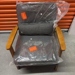 Armchair With Wide Armrest