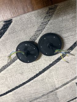 2 6.5-inch brushless DC hoverboard motors
