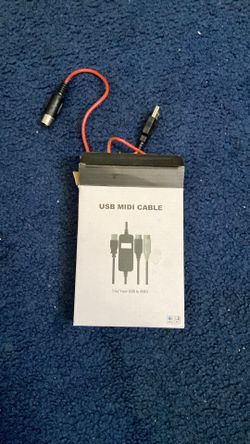 USB midi cable