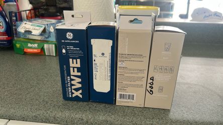 Four (4) GE refrigerator water filters