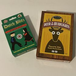 Deer In The Headlights & Dutch Blitz Card Games