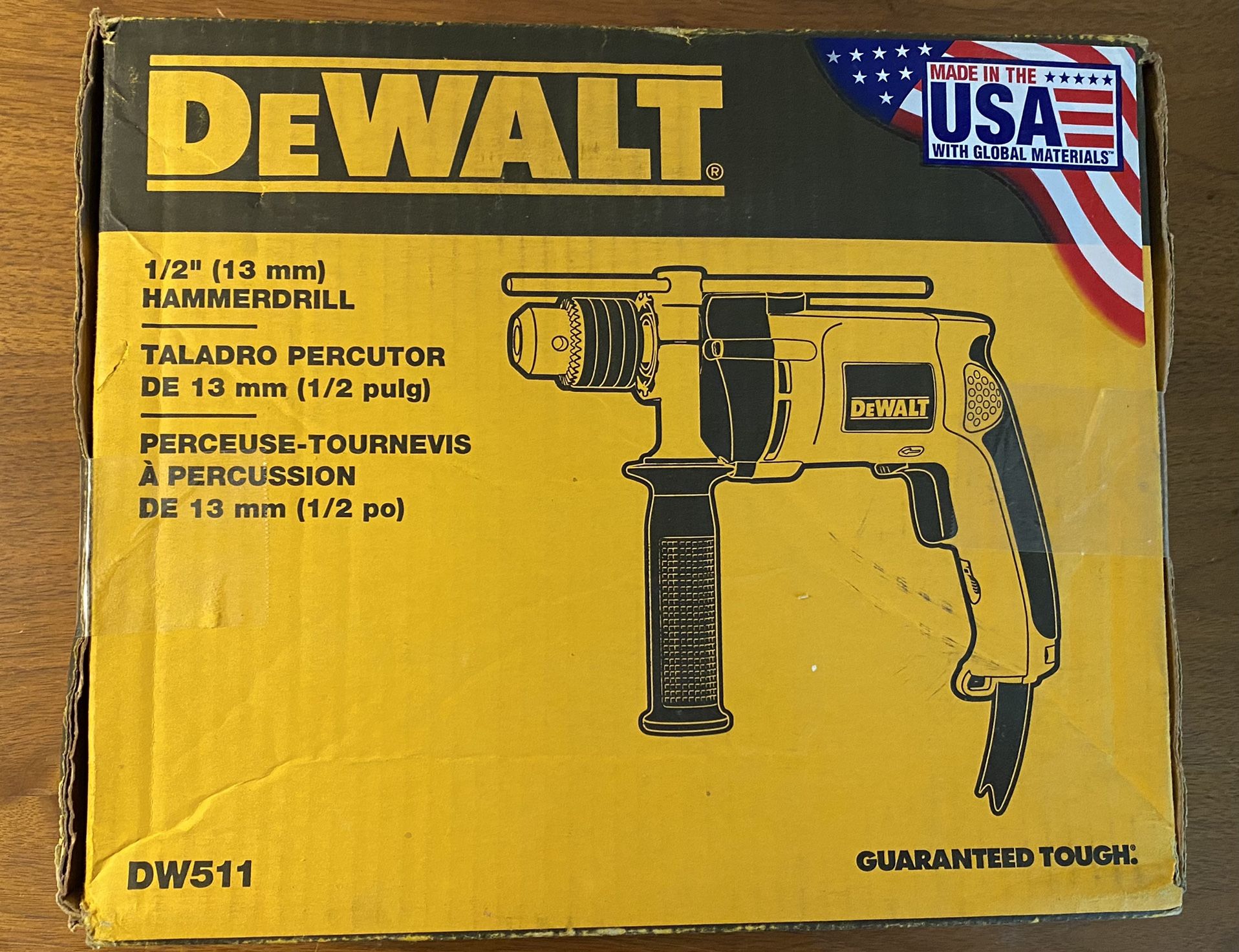 DeWalt DW511 Corded Hammer Drill (new) 