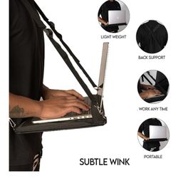 Laptop Harness-Walking Portable Desk