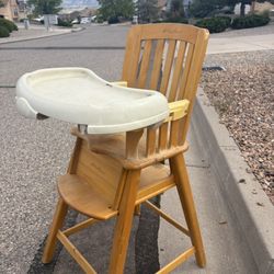 Vintage Eddie Bauer High Chair 