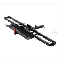 NEW IN BOX  SKYSHALO Motorcycle Carrier, 600 lbs. Steel Motorcycle Carrier Hitch Mount with Loading Ramp, Scooter Dirt Bike Trailer Hauler
