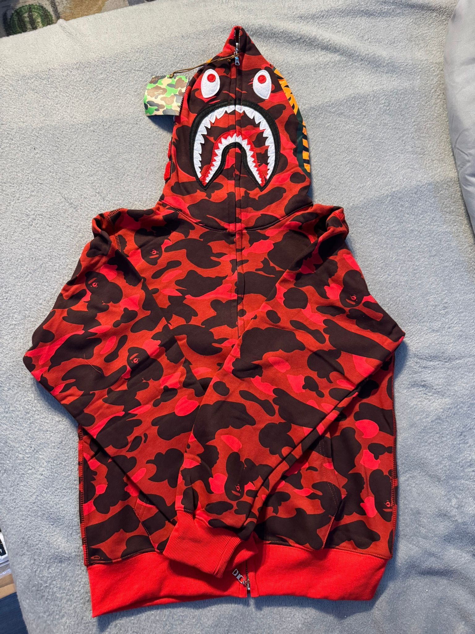 Red Bape Camo Hoodie