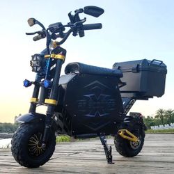 Electric Motorcycle Ebike 12kw Motor 75MPH 140MILES RANGE