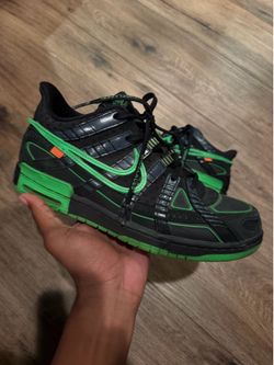 Off-White x Nike Air Rubber Dunk 'Green Strike'