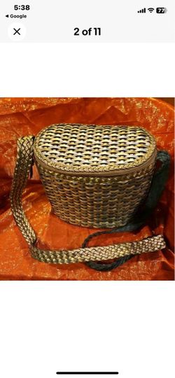 CEM Woven leather Crossbody Bag