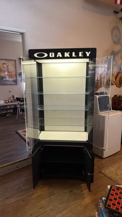 Oakley sunglass cabinet
