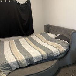 Queen Bed Frame With Queen Bed