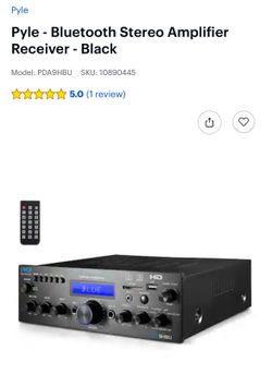 Pyle  wireless Bluetooth amplifier