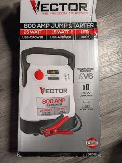 Vector 800amp jump starter