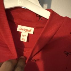 Red Toddler Girl Shirt