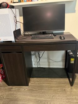 Desk and chair