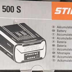 Stihl AP 500 S Battery - Like New - Kent, Wa