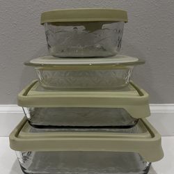 Princess House Fantasia Collection Containers with Lids