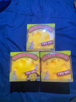 Three cheese squeeze viral squishy