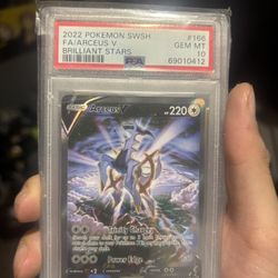 Arceus V Brilliant Stars #166 