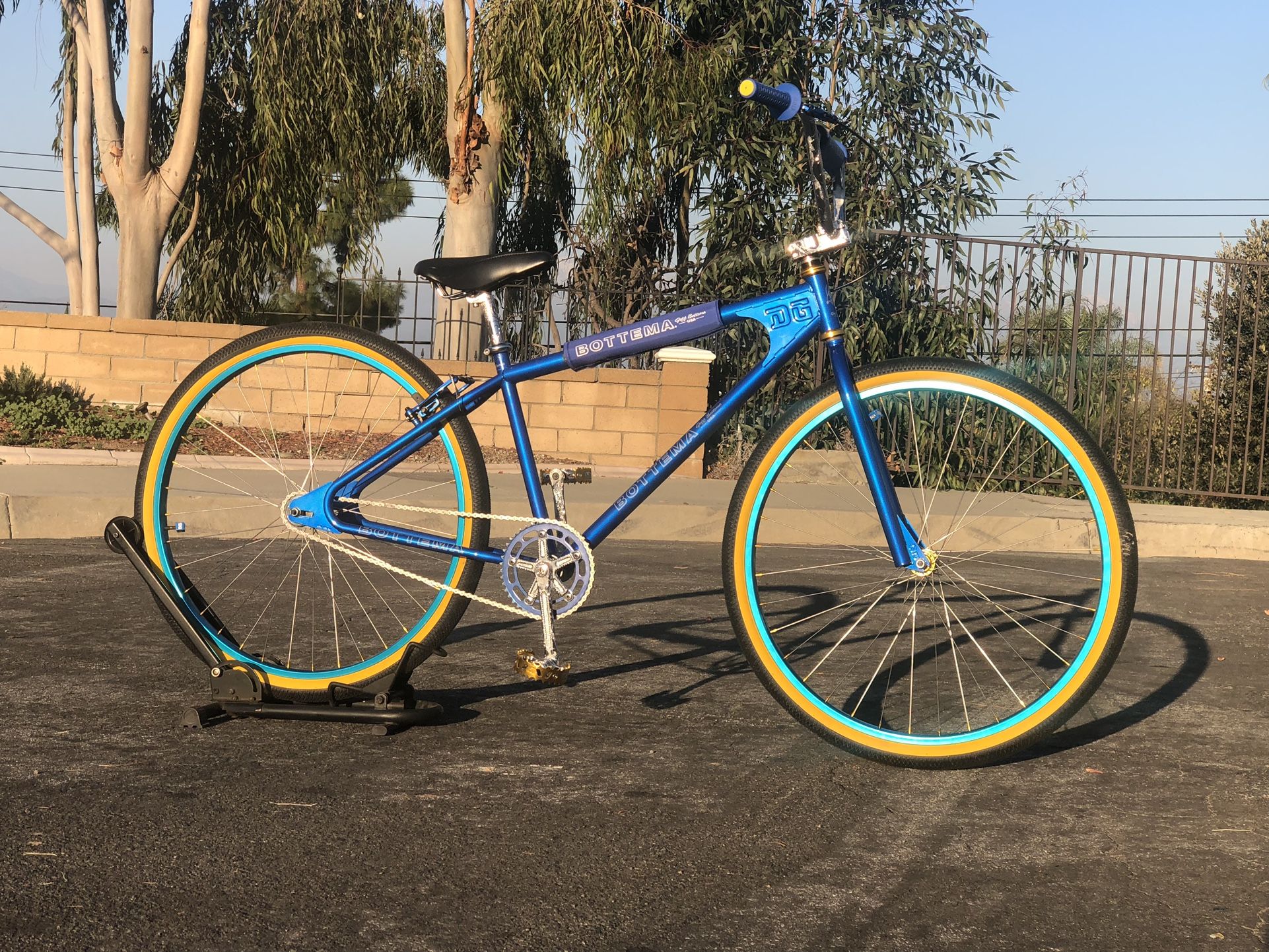 29” Custom Engraved Engraving DG BMX Cruiser bike