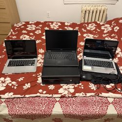 Lot of 4 computers for Parts/Repair (Read Description)