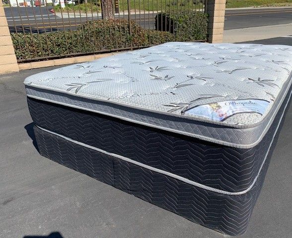 Queen Ortho Bamboo Pillow Top !!