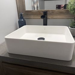 Bathroom Sink And Faucet - Only 