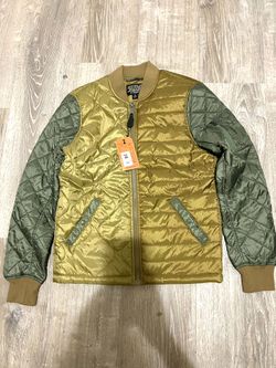 Brand New W/tag Alpha Industries Ally Bomber Jacket Olive