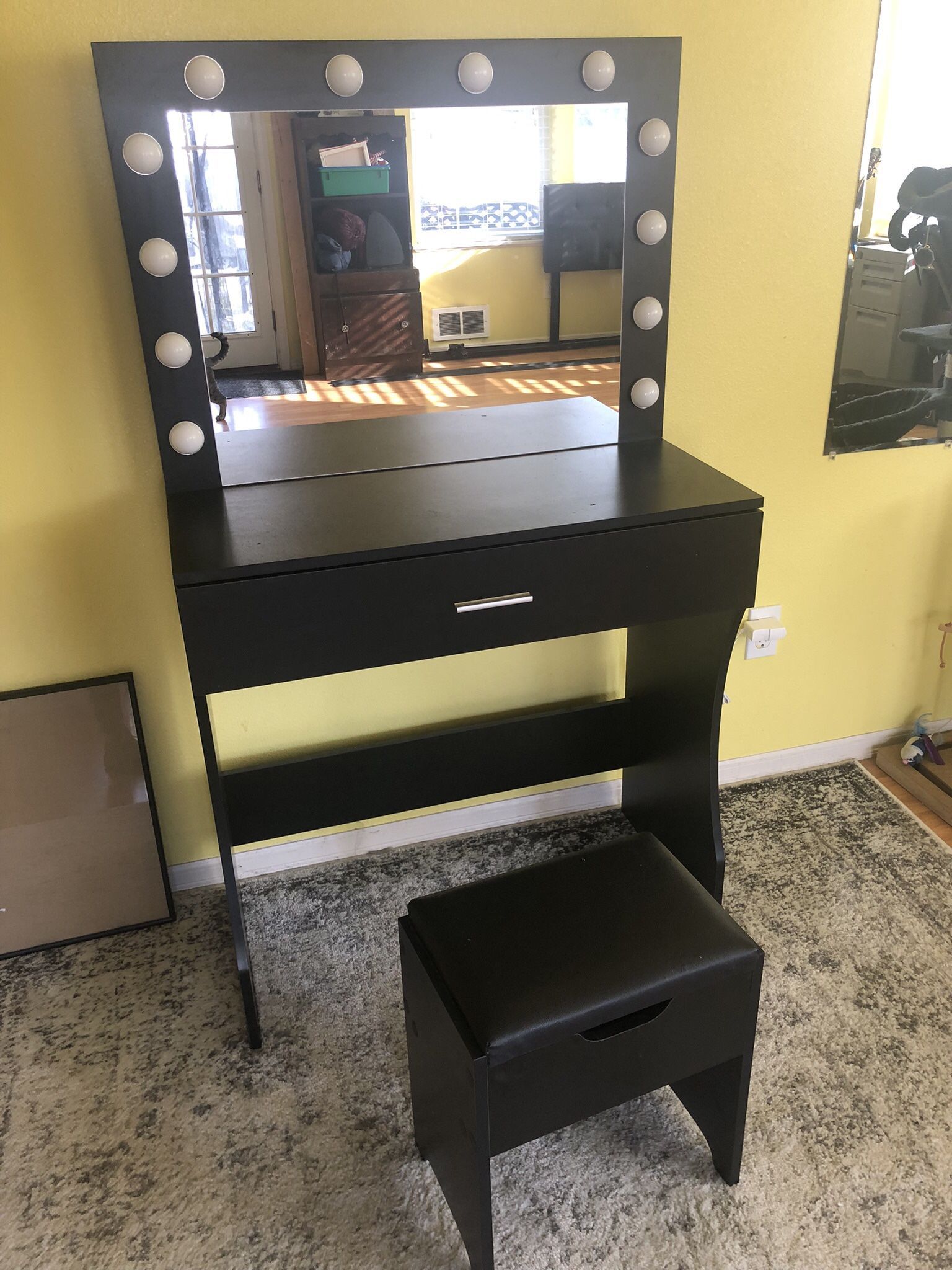Vanity With Bench