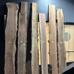 Live Edge Redwood Slabs - Roughly 12” Width