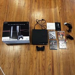 Sony PlayStation 3 Bundle +3 games. 40GB
