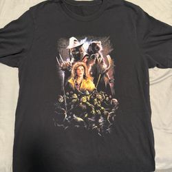 TMNT 1990 Movie Poster T-shirt 