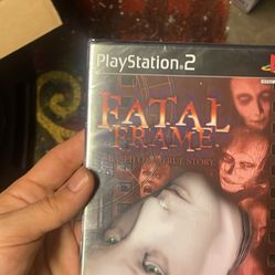 Fatal Frame PS2 Sealed New
