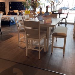 Table 4 Chairs And Bench