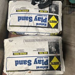Play Sand 50lbs -2 bags full