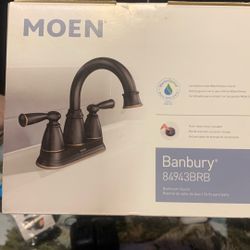 Moen Bathroom Faucet. Bronze Finish 