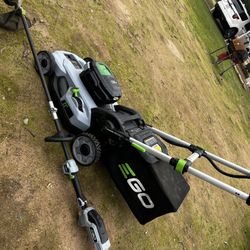 Lawn Mower And Weedeater