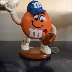 collectible oranges baseball player m&m