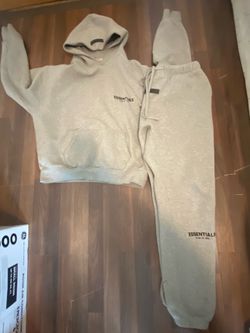 Grey essentials pants