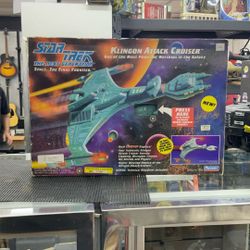 Star Trek Klingon Attack Cruiser Sealed In Box