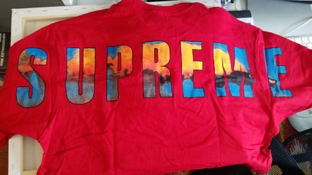 Supreme Crash Tee 2017 Large Red