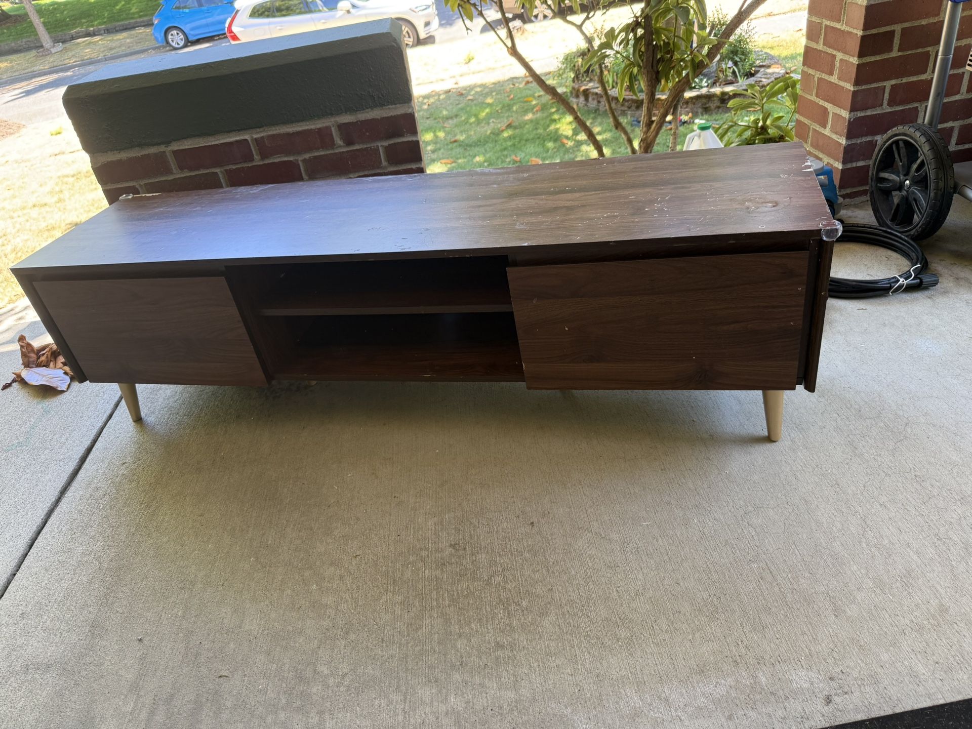 Free Brown TV Console
