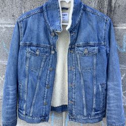 Old Navy Unisex Boys/Girls Sherpa Jacket Size 14-16