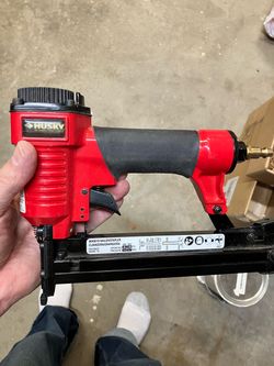 Husky 18 gauge nailer/stapler